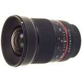 Samyang MF 24 mm F1.4 voor Nikon F AE - ultralichtsterke normale lens, volledig formaat & APS-C-sensor, hoogwaardige asferische glazen lenzen, incl. tas, beschermkap en zonnekap
