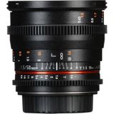 Samyang VDSLR lens 50 mm T1.5 AS UMC Cine Micro 4/3