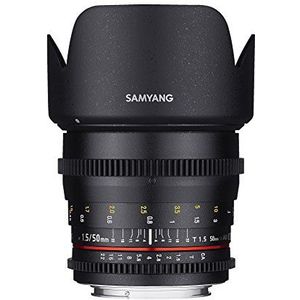 Samyang 50 mm T1.5 AS UMC lens zwart
