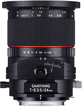 Samyang - 24mm F3.5 T/S - Objectief - Zwart - Sony A-Mount