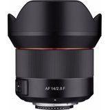 Samyang - 14mm F/2.8 AF - Groothoekobjectief - Zwart - Nikon F