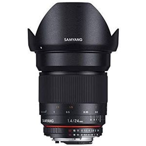 Samyang Lens voor Sony E 24 mm F1.4 ED AS IF UMC zwart