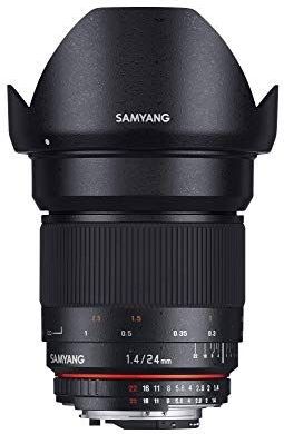 Samyang - 24 Mm F1.4 Ed As If Umc - Cameralens - Zwart - Voor Sony E
