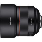 SAMYANG AF lens 85 mm F1.4 compatibel met Nikon F 22796 zwart