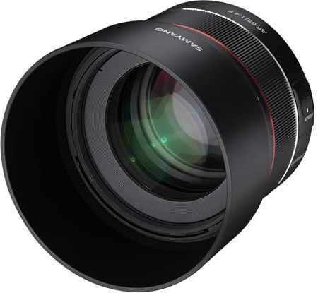 SAMYANG AF 85 mm F1.4 Lens - Zwart - Compatibel met Nikon F