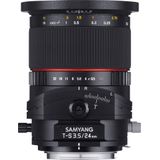 Samyang - 24mm F3.5 T/S - Objectief - Zwart - Voor Fuji X