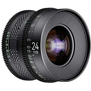 XEEN CF Cinema 24mm T1,5 voor Sony E volledig formaat - professionele Cine-lens - carbon lenscilinder - extreem compact, zwart, F1510806103