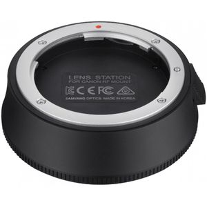 Samyang Lens Station voor AF Canon RF-lenzen - dockingstation maakt systeemupgrade mogelijk, gekalibreerd diafragma en focus automatisch, eenvoudige bediening, zwart