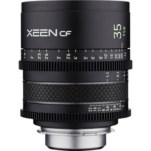 Samyang XEEN T 1.5/35 CF Cinema Canon EF Volledig formaat (Canon EF, Volledig formaat), Objectief, Zwart