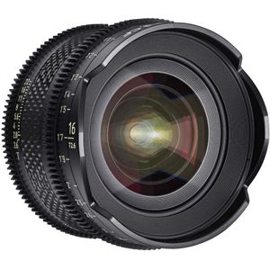 Samyang XEEN T 2,6/16 CF Cinema Canon EF Volledig formaat (Canon EF, Volledig formaat), Objectief, Zwart