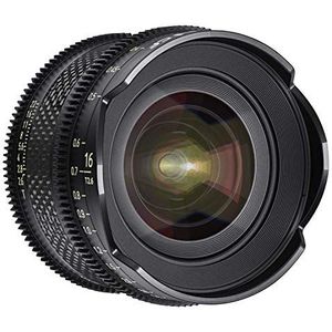 XEEN CF Cinema 16mm T2,6 Sony E Mount volledig formaat - professionele Cine-lens - Carbon lenscilinder - extreem compact en bijzonder licht, zwart