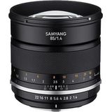 Samyang - MF 1.4/85 MK2 - Objectief - Zwart - Volledig Formaat