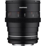 Samyang - VDSLR MK2 24 mm - Lens - Voor Fuji - F/1.5 - Compact