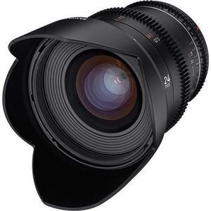 Samyang - VDSLR MK2 24 mm - Lens - Voor Fuji - F/1.5 - Compact