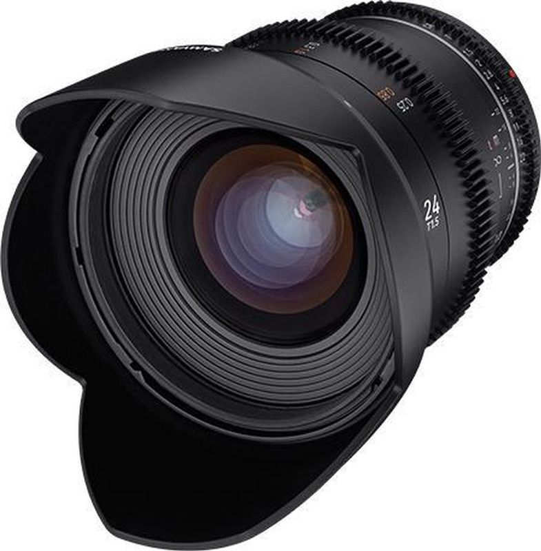 Samyang - MF 24mm T1.5 VDSLR MK2 - Objectief - Zwart - Voor Sony E