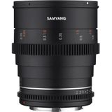 Samyang - MF 24mm T1,5 VDSLR MK2 - Objectief - Zwart - Canon EF