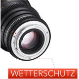 Samyang - MF 24mm T1,5 VDSLR MK2 - Objectief - Zwart - Canon EF