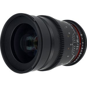 Samyang - 35 Mm T1.5 Vdslr Mk2 Cameralens - Zwart - Voor Canon Ef