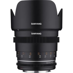 Samyang 50mm T1.5 Mark II VDSLR Canon EF-M-mount objectief