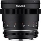 Samyang - MF 50mm T1.5 VDSLR MK2 - Objectief - Zwart