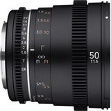 Samyang - MF 50mm T1.5 VDSLR MK2 - Objectief - Zwart