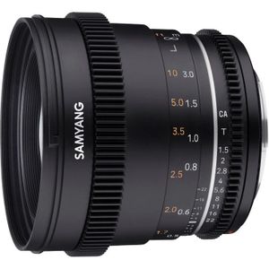 Samyang - VDSLR 50mm T1.5 MK2 - Canon - Standardobjektiv - Montageobjektiv - Prime