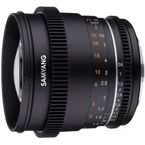 Samyang 85mm T1.5 Mark II VDSLR Nikon F-mount objectief