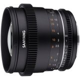 Samyang VDSLR 85mm T1.5 MK2 handmatige focus Cine lens voor Sony FE