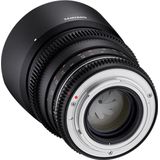 Samyang - MF 85mm T1.5 VDSLR MK2 - Objectief - Zwart - Volledig formaat