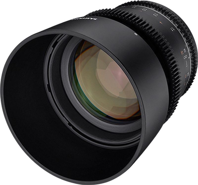 Samyang - MF 85mm T1.5 VDSLR MK2 - Objectief - Zwart - Volledig formaat