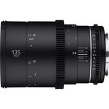 Samyang - MF 135mm T2.2 VDSLR MK2 - Objectief - Zwart