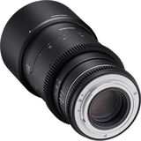 Samyang - MF 135mm T2.2 VDSLR MK2 - Objectief - Zwart