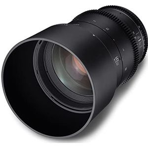 Samyang MF 135mm T2.2 VDSLR MK2 Nikon F - Video Cine Lens Full Formaat & APS-C Telelens vaste brandpuntsafstand voor Nikon F-camera, handmatige focus, voor D780, D850, D7500, D500