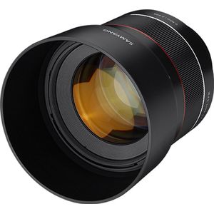 Samyang AF 85mm F1.4 Sony FE II Cameralens - Zwart