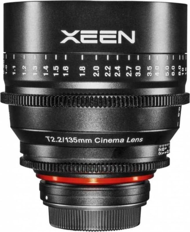 Samyang - XEEN CF 135mm T2.2 - Objectief - Zwart - Koolstofvezel