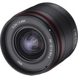 Samyang - Lensdop - Voor AF 12mm F2.0 RF-S - Bescherming Tegen Stof en Krassen