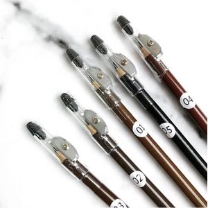 3 in 1 Wenkbrauw potlood met puntenslijper - met puntenslijper - Waterproof - Waterproof eyebrow pencil with sharpener ( Dark brown )