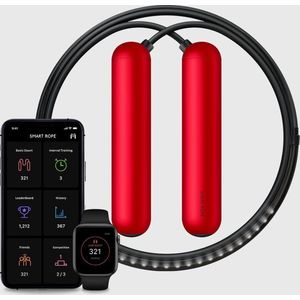 Smart Rope LED Springtouw - Rood - S