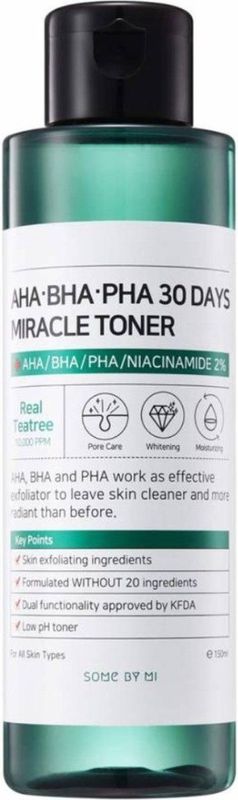 Some by Mi - AHA BHA PHA 30 Dagen Miracle Toner - 150 ml