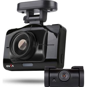 Qvia Dashcam voor auto R935 Duo 16gb Touchscreen - GPS