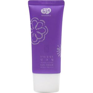WHAMISA - Default Brand Line Organic Flowers Sun Cream SPF 50 Zonbescherming 10 g Dames