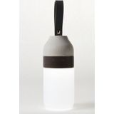 POUT EARS2 Draagbare LED Lantaarn met Bluetooth-luidspreker - Waterbestendig - Elegant Ontwerp - Grap and Go-concept - Grijs