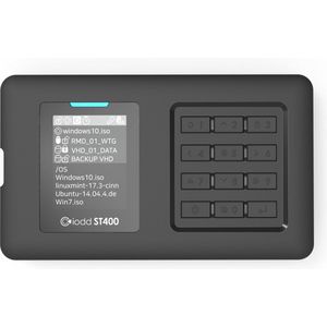 IODD ST400 - Harde Schijf Behuizing - Voor Beveiligen van een Virtuele SSD - SATA3