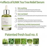 iUNIK - Tea Tree Relief Serum - Gezichtsverzorging - Groen - Natuurlijke Ingrediënten