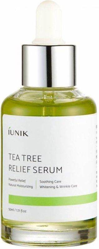 iUNIK - Tea Tree Relief Serum - Gezichtsverzorging - Groen - Natuurlijke Ingrediënten