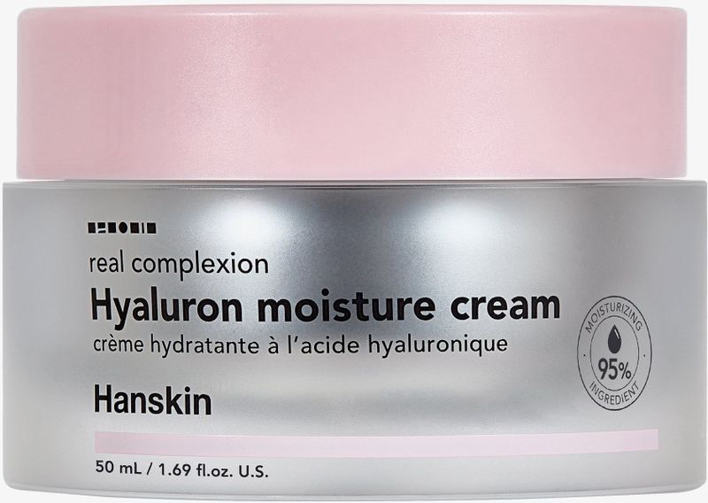 Hanskin - Real Complexion Hyaluron - Gezichtscrème - Hydraterend - 50ml
