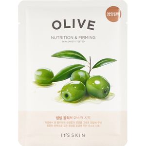 It´s Skin - The Fresh Mask Olive - Sheet Mask - Olijf Extract - 22 gr