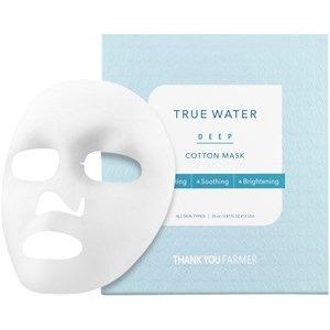 Thank You Farmer Gezicht Mask True Water Deep Cotton Mask 25 ml (€ 138,80 / 1 l)