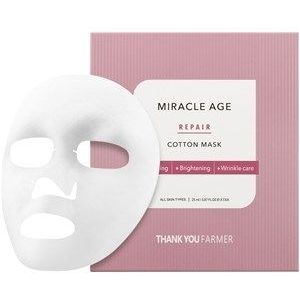 THANK YOU FARMER - Miracle Age Repair Cotton Mask - 1stuk