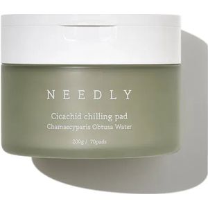 NEEDLY Cicachid Chilling Pad - Exfolierende Pads - 70 st - Veganistisch